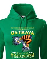 Dámská vlastenecká mikina  s potiskem volitelného města