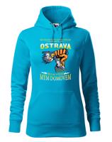 Dámská vlastenecká mikina  s potiskem volitelného města