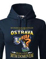 Dámská vlastenecká mikina  s potiskem volitelného města