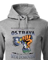 Dámská vlastenecká mikina  s potiskem volitelného města