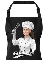 Dámská zástěra Grill master - originalita až na první místě
