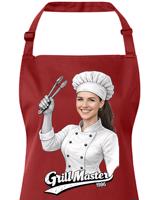 Dámská zástěra Grill master - originalita až na první místě