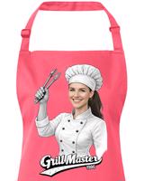 Dámská zástěra Grill master - originalita až na první místě