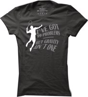 Dámské badmintonové tričko 99 problems
