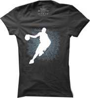 Dámské basketbalové tričko Basketball silhouette