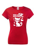Dámské běžecké tričko Běhám jako kráva abych vypadala jako kočka