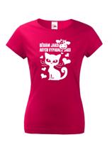 Dámské běžecké tričko Běhám jako kráva abych vypadala jako kočka