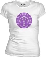 Dámske biele tričko UK FaF