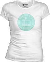 Dámske biele tričko UK PedF