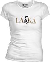 Dámské bílé tričko Prezidentka - Láska