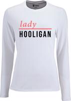 Dámské Bílé triko s dlouhým rukávem Čermák Staňěk Comedy - Lady Hooligan