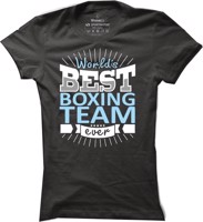 Dámské boxerské tričko Best boxing team