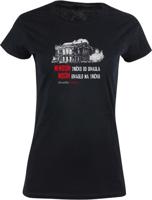 Dámské černé tričko DFXŠ - Do divadla nenosit