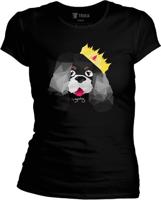 Dámské černé tričko Klárka - King Charles