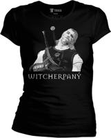 Dámské černé tričko Nerdopolis - Witcherpaný