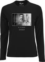 Dámské černé tričko s dlouhým rukávem Z101 - Vězení dokres