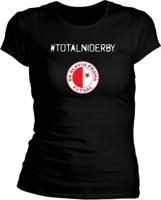 Dámské černé tričko Slavia futsal - Totální derby