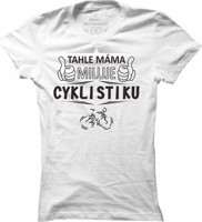 Dámské cyklistické tričko Cyklo máma