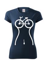 Dámské cyklistické tričko Cyklo silueta