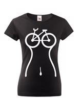 Dámské cyklistické tričko Cyklo silueta