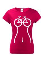 Dámské cyklistické tričko Cyklo silueta
