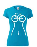 Dámské cyklistické tričko Cyklo silueta