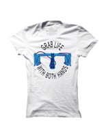 Dámské cyklistické tričko Grab life with both hands