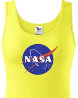 Dámské / dívčí tričko s potiskem vesmírné agentury NASA