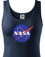 Dámské / dívčí tričko s potiskem vesmírné agentury NASA