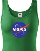 Dámské / dívčí tričko s potiskem vesmírné agentury NASA