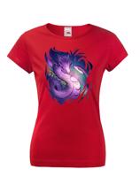 Dámské fantasy tričko s magickým drakem - tričko pro milovníky draků