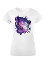 Dámské fantasy tričko s magickým drakem - tričko pro milovníky draků