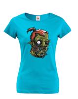 Dámské fantasy tričko s potiskem Zombie - dárek pro milovníky Zombie