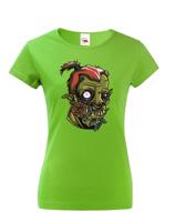 Dámské fantasy tričko s potiskem Zombie - dárek pro milovníky Zombie
