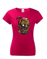 Dámské fantasy tričko s potiskem Zombie - dárek pro milovníky Zombie