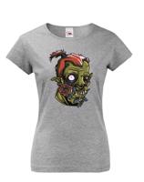 Dámské fantasy tričko s potiskem Zombie - dárek pro milovníky Zombie
