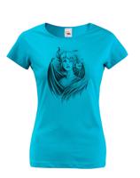 Dámské fantasy tričko s potlačou dievčaťa - tričko pre milovníkov fantasy