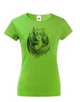 Dámské fantasy tričko s potlačou dievčaťa - tričko pre milovníkov fantasy