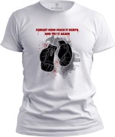 Dámské fitness tričko Forget how it hurts