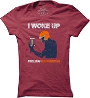 Dámské fotbalové tričko Feeling Dangerous