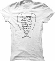 Dámské fotbalové tričko Liga mistrů pohár