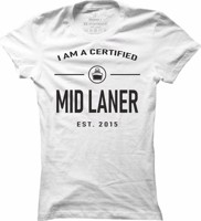 Dámské games tričko Mid Laner