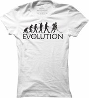 Dámské hokejové tričko Hokej evoluce