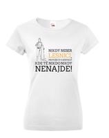 Dámské lesnické tričko - dárek pro lesníčku