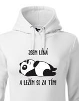Dámské mikina Jsem líná a ležím si za tím! - ideální dárek pro ženy