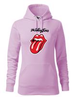 Dámské mikina s potiskem rockové kapely The Rolling Stones - parádní mikina s kvalitním potiskem