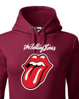 Dámské mikina s potiskem rockové kapely The Rolling Stones - parádní mikina s kvalitním potiskem
