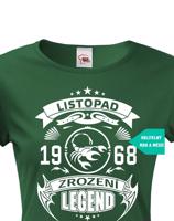 Dámské narozeninové tričko Zrození legendy - Heureka recenze 98 %