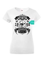 Dámské narozeninové tričko Zrození legendy - Heureka recenze 98 %