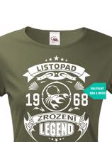 Dámské narozeninové tričko Zrození legendy - Heureka recenze 98 %
